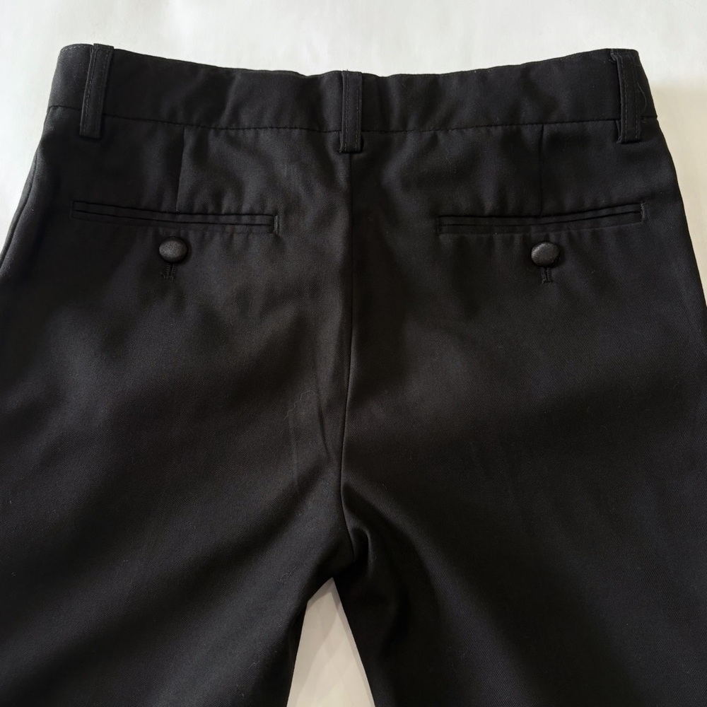 Appaman Boys Suit Size 10 Black Satin Trim Blazer Pants Formal Preppy Free Tie - Picture 10 of 13
